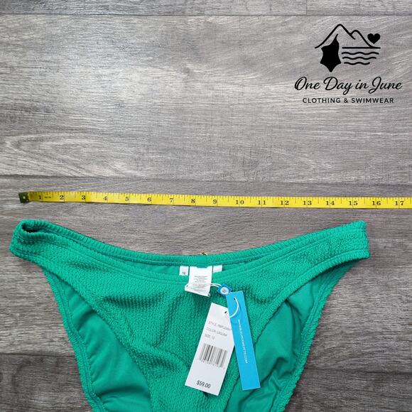 Bleu Rod Beattie Pucker Up Textured Bikini Bottom Size 12 - Picture 5 of 7